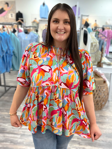 Retro Girl Top