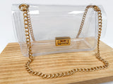 Golden Touch Clear Bag