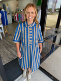 Stripe Horizon Dress