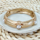 Antique Charm Bangle Bracelet