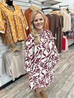 Burgundy Dreams Dress