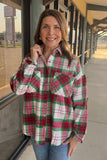 Plaid About Christmas Shacket