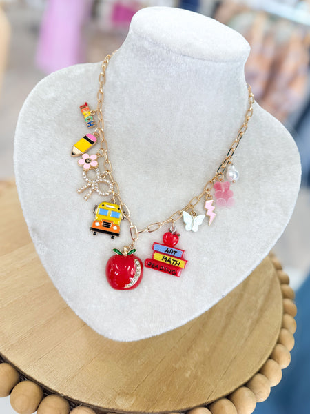 School Days Charm Necklace