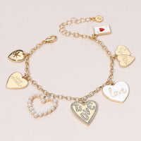 Sweetheart Charms Charm Bracelet