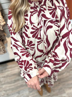 Burgundy Dreams Dress