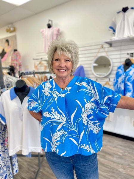Emmy Floral Print Top