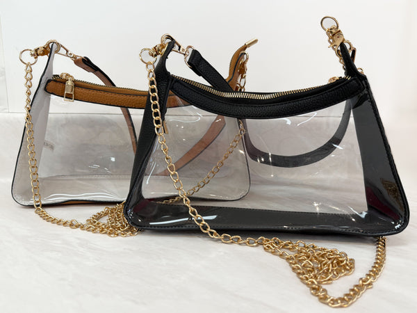 Marilyn Clear Satchel Bag