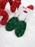 Holiday Glitter Earrings