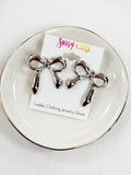 Bubble Bow Earrings