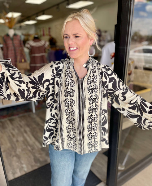 Frayed Trend Top