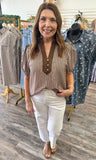 Chestnut Charm Top
