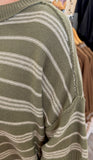 Earth Tone Stripes Top