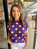 Tigers Polka Dot Top