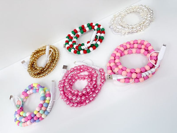 Beaded Phone Charger
