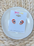 American Stud Earrings