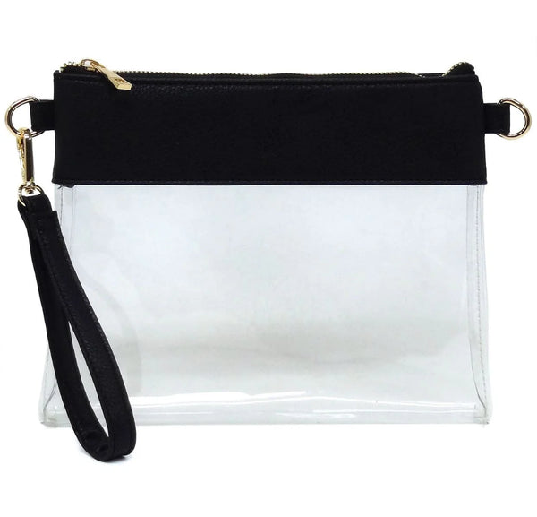 Black Clear Crossbody Bag