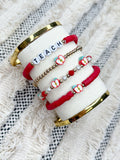 Teacher Core Bracelet Stack