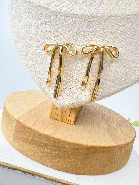 Bow Stud Earrings