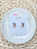 American Stud Earrings