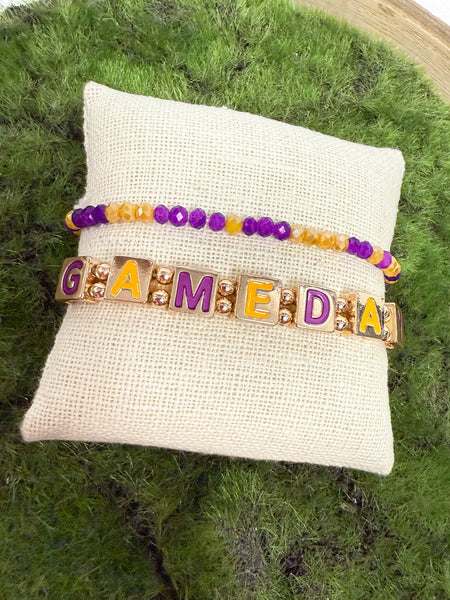 Gameday Bracelet Stack