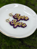 Tiger Earrings