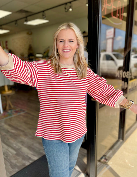 Candy Cane Cutie Top