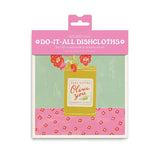 Do-It-All Reusable Dishcloths- Checks & Bows Set