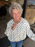Satin & Spots Jacket