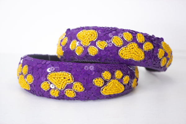 On The Prowl Paw Print Headband