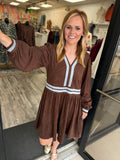 Chocolate Hues Dress