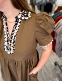 Leopard Touch Dress