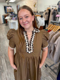 Leopard Touch Dress