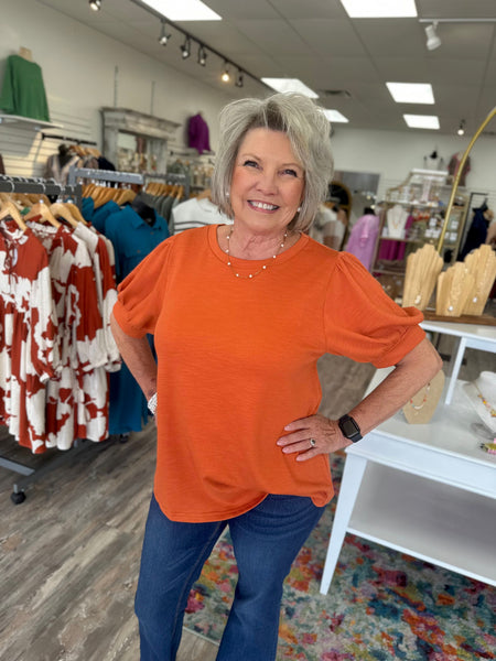 Pumpkin Time Top