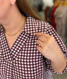 Fall Check Top