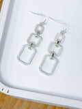 Geometric Drop Earrings