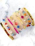 Flower Charm Bracelet