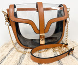 Clear Saddle Bag