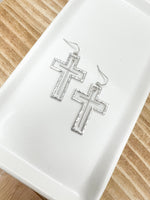 Double Cross Earrings