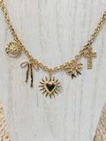 Live Bold Charm Necklace