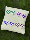 Heart Check Earrings