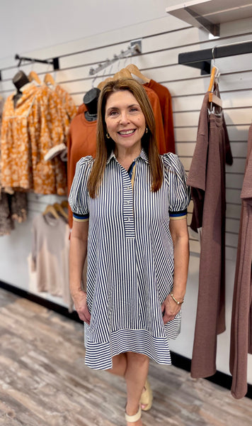 Striped and Chic Dress