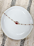 Dainty Football Bracelet