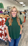 Simple Short Sleeve Sweater