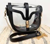 Clear Saddle Bag