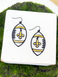 Geaux Saints Earrings