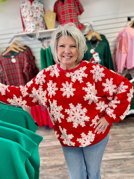 Cozy Snowflake Sweater