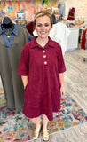 Corduroy Charm Dress