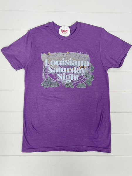 Louisiana Saturday Night Graphic Tee