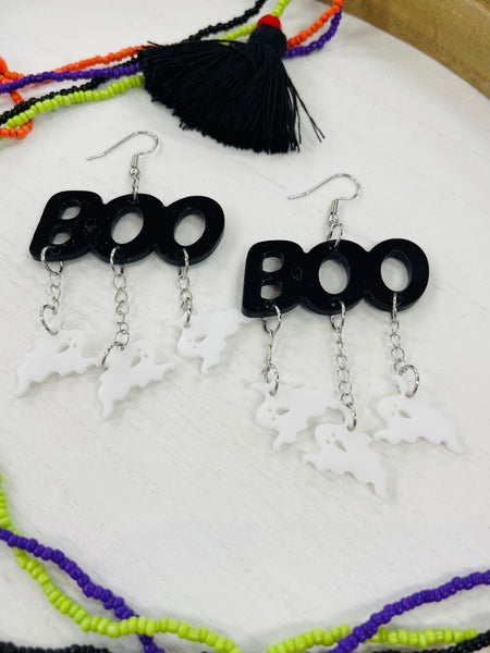 Ghostly BOO Earrings