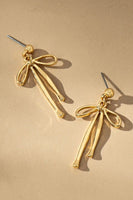 Bow Drop Earrings